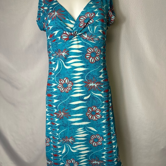 BCBG EXCLUSIVELY FOR NOTDSTROM SIZE LARGE DRESS 100% POLYESTER - Picture 1 of 6